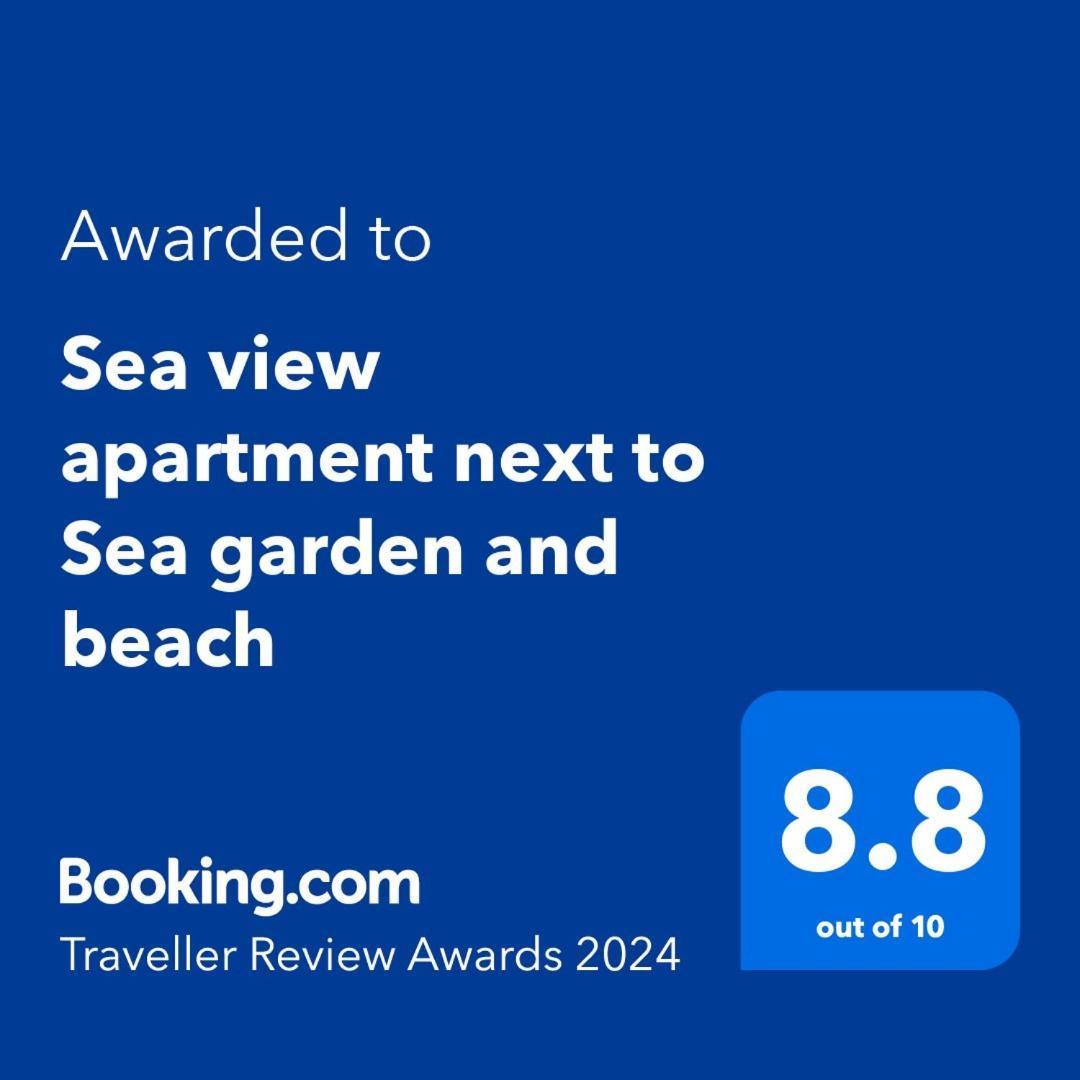 Sea View Apartment Next To Sea Garden And Beach Warna Exterior foto